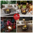 thumbnail image 5 of BaPiPro 36.00 x 36.00 Bowl Alloy Steel Fire Bowl with Fire Pit, 5 of 6