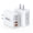 White, variant on NCQ [2-Pack] 40W USB C Charger Block, 4-Port Type C Fast Charging Brick Dual PD&QC Wall Plug Adapter Compatible for iPhone13/14/15/16/17 Pro/Pro Max/iPad, Airpods, iwatch, Samsung Galaxy (White)