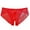 Red, variant on Womens Panties Low Rise Lace Panties Cut out Mesh Lingerie Crotchless Panties Cute Underwear for Women