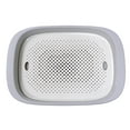 thumbnail image 2 of Cup Tray Rectangular Plastic Tea Tray Draining Household Living Room Scandinavian European Simplistic Cup Draining Tray, 2 of 6