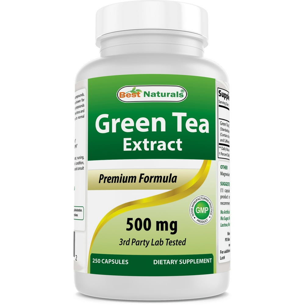 Best Naturals Green Tea Extract Weight Loss Supplement, Dietary