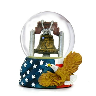 Liberty Bell Snow Globe 45mm
