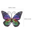 thumbnail image 2 of 1 UNID HERMOSOS HERMOSA DE MARIPAS DE MALLES DE LA PARED DE LA PARED DE LA PARED PARA INTERIOR Y AL APOYO HOMEMAXS 11236918-MX, 2 of 6