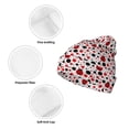 thumbnail image 3 of Lsque Ladybugs 2 Pattern Knitted Beanie, Unisex Winter Hat, Knit Hat Winter Beanies Thick Fisherman Beanies Cuffed Plain Skull Caps, 3 of 6