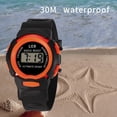 thumbnail image 5 of NovaStitch Silicone Digital Sports Watch for Men Women Waterproof Fitness Tracker with Stopwatch Alarm Backlight, 5 of 5