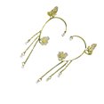 thumbnail image 2 of Guardurnaity Pendientes con borlas de mariposa de amplia aplicación para varios conjuntos Pendientes estilo borla de mariposa Ropa, zapatos y accesorios Miscelánea oro, 2 of 6