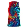 thumbnail image 4 of Funky Novelty Tank Tops Big and Tall Men Tie Dye Sleeveless Shirts Summer Tropical Style Holiday Resort Party Outfit, 4 of 4
