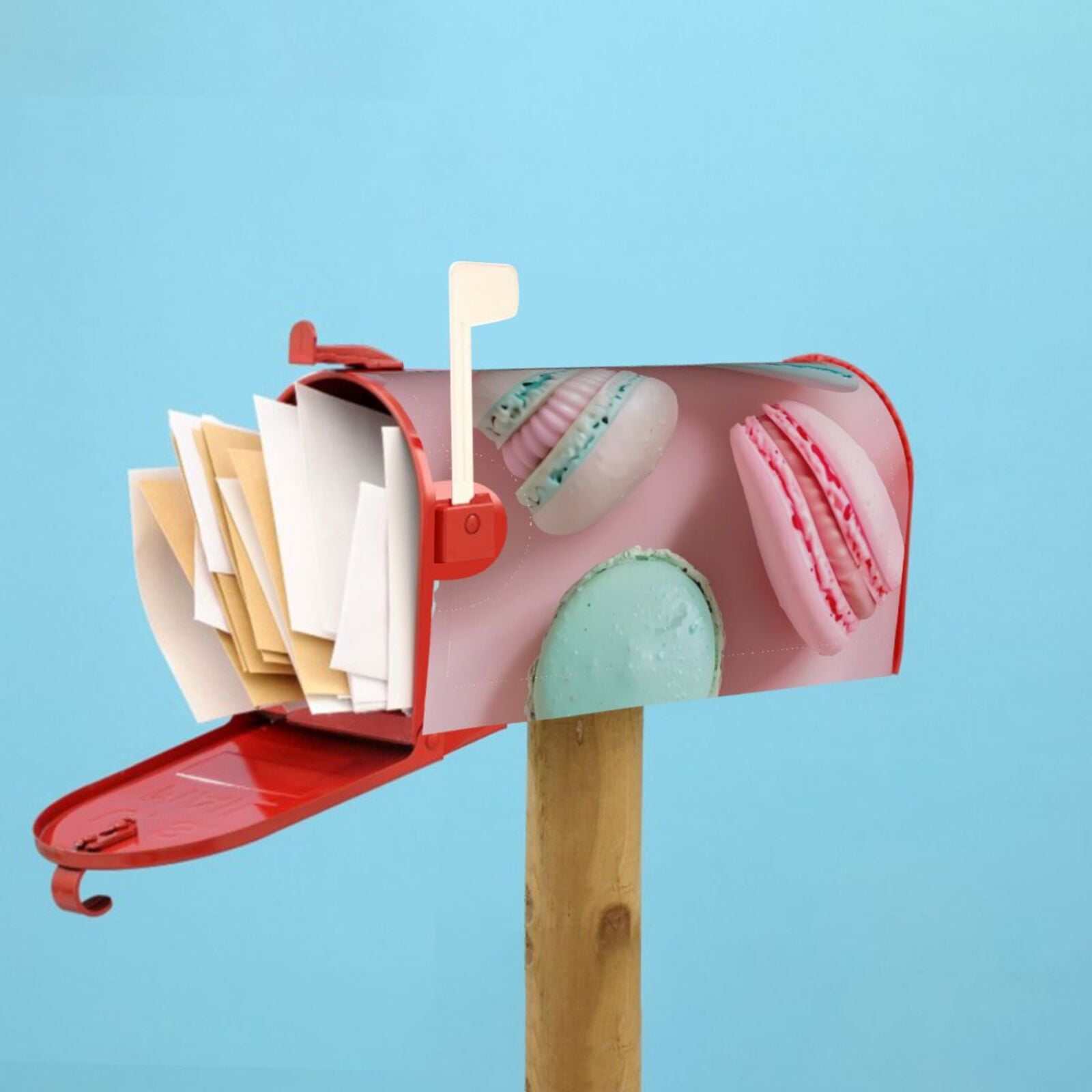 Kdxio Magnetic Mailbox Cover 21x18 in Mailbox Cover Outdoor Decoration Holiday Mailbox Covers for Home Garden Yard-21x18 in