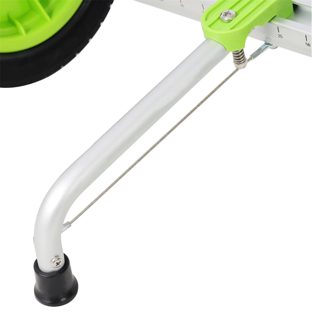 Sit On Top Kayak Cart, Heavy-Duty Plug-in Kayak Cart Dolly with 12 Inch Solid Wheels, Width Adjustable