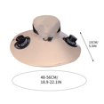 thumbnail image 3 of Ventilador, ventilador de techo, ventilador de escritorio, ventilador portátil, sombrero de pescador de verano, sombrero de ventilador de carga solar USB, sombrero de pescador solar con ventilador de, 3 of 6