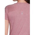 thumbnail image 4 of RBX Active Women's Running Striated Super Soft V-Neck T-Shirt, 4 of 4