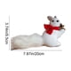 thumbnail image 3 of Lifelike Squirrels Ornament Creatives Hanging Decor For Christmas Tree Desktop Mini Figurine Display, 3 of 7