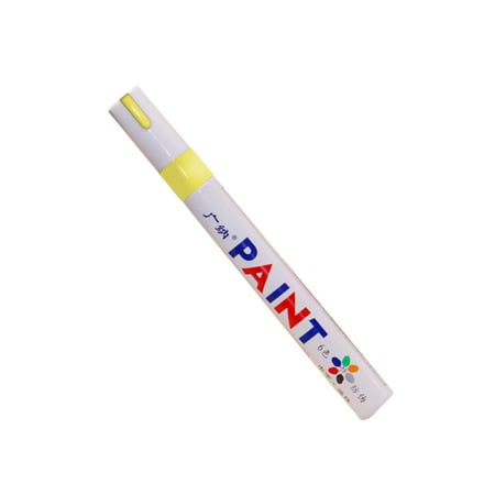 Purple Permanent Markers - Portable Colorful Pen Car Tyre Tire Tread Rubber Metal Permanent Paint Markers Graffiti Oily Scratch Repairing Marker Pen