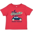 thumbnail image 3 of Inktastic Paradise Beach in Delray Beach with Palm Trees and Car Boys or Girls Baby T-Shirt, 3 of 5
