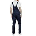 thumbnail image 3 of Men Pants Bib Overalls Solid Color Jumpsuit Jeans Suspender Pants, 3 of 5