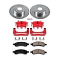 thumbnail image 2 of PowerStop Front Z23 Evolution Sport Brake Pad and Rotor Kit with Red Powder Coated Calipers Fits: BUICK CHEVROLET GMC ISUZU Select Models KC2084B, 2 of 4