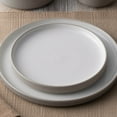 thumbnail image 7 of Noritake ColorTex Stone Taupe Set of 4 Stax Salad Plates, 7 of 7