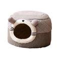 thumbnail image 1 of Casa para gatos perfecl Tienda cerrada para interiores Nido para dormir Talla L, 1 of 8