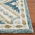 thumbnail image 3 of SAFAVIEH Martha Stewart Tufted Diamond Area Rug, Blue/Ivory, 5' x 8', 3 of 8