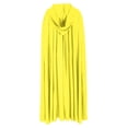 thumbnail image 4 of WHEANG Women Cape Shawl Halloween Hooded Cloak Lightweight Party Cape Shawl Accessory for Halloween Dress‑up Daily Layering L Yellow, 4 of 4