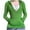 Green-19, variant on STETMN Hoodie Sweatshirt for Women Casual V Neck Plain Tops Slim Fit Sport Shirt with Pocket