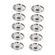 thumbnail image 3 of 10 piezas de tapas de acero inoxidable para utensilios de cocina, tapas de repuesto para mini sartenes con asa para recipientes de almacenamiento, 14 cm, 3 of 9