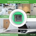 thumbnail image 2 of Motorcycle Clock Motorcycle Handlebar Clock Sticky on Bike SUV Watch for SUV Auto Green, 2 of 9