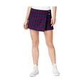 thumbnail image 1 of Falda Skort Bebop a cuadros con envoltura sintética para mujer rojo 15, 1 of 1