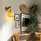 thumbnail image 3 of Lámpara de pared de bambú hecha a mano, lámpara de estilo rústico, elegante pantalla de bambú para una experiencia de luz de pared rústica, aplique de pared de bambú sostenible para pasillos y baños,, 3 of 5