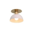 thumbnail image 2 of 1 light Wall Light Modern Raw Brass Sputnik chandelier light Fixture, 2 of 8