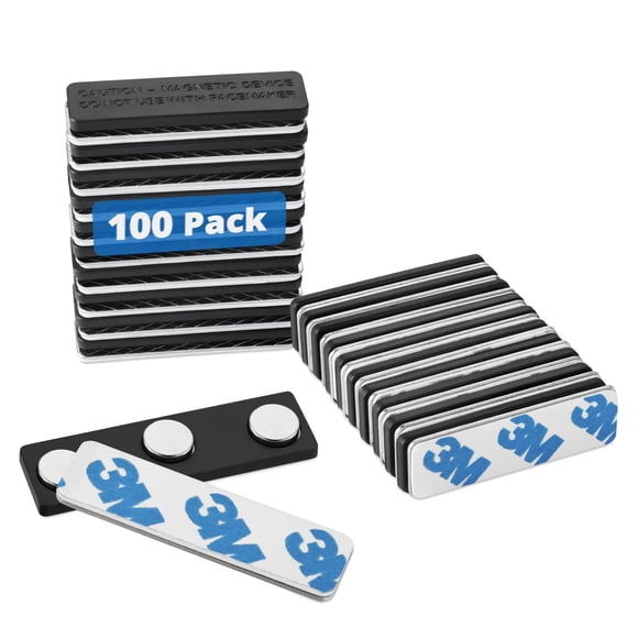 Etiquetas magnéticas MIFFLIN Mifflin-USA con 3 imanes extra fuertes