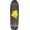 Black Yellow, variant on The Heated Wheel Slam Time Skateboard Deck 9.6x31.5 White Brown