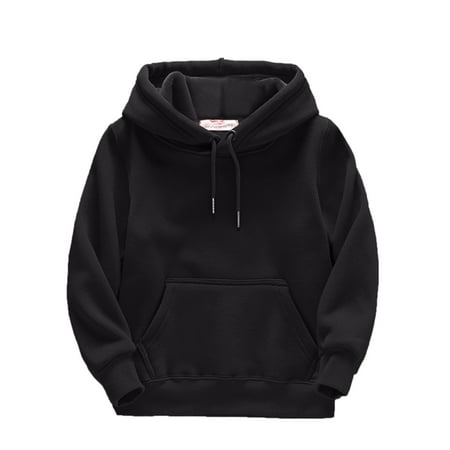 

Cartoon Baby Clothes Kids Child Toddler Boys Girls Solid Long Sleeve Patchwork Hooded Thickened Warm Sweatshirt Pullover Blouse Tops Outfits Clothes