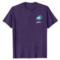 thumbnail image 3 of Styesk T-Shirts pour Homme Mode Décontractée Imprimé Col Rond Pull T-Shirt Manches Courtes Blouse, 3 of 5