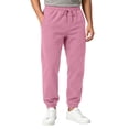 thumbnail image 2 of Mens Athletic Sweatpants with Pockets Drawstring Waist Casual Baggy Fleece Joggers Running Workout Track Pants Pink 3XL, 2 of 10