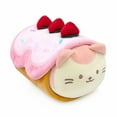 thumbnail image 1 of Anirollz Jouet en Peluche Animal en Peluche - Tenue Officielle de Couverture Roulée Poupée / Doux, Squishy, Chaud, Mignon, Confort, Sécuritaire / Coussin Gâteau Roulé Fraise avec Chaton - Cadeau de Décorations d'Anniversaire 12 Pouces Kittiroll, 1 of 1