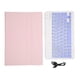 thumbnail image 1 of Mini Wireless Keyboard 11 inch Waterproof Ultra-thin Silent Portable Keyboard with Leather Case for Pad5 Pro5 Pink, 1 of 5
