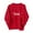 Red, variant on Pxxlle Love Valentines Day Sweatshirts for Women Cute Heart Graphic Sweatshirt Oversized Long Sleeve Crewneck Pullover Tops Red S