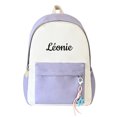 thumbnail image 3 of jiaxiM School Backpacks Custom Printed Name Lightweight Mini School Bag for Ages 3rd 4th 5th 6th, Primary School, Park, Outdoor Walk, 3 of 9