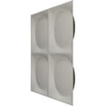 thumbnail image 4 of Ekena Millwork 11 7/8"W x 11 7/8"H Adonis EnduraWall Decorative 3D Wall Panel, UltraCover Satin Hunt Club Green (12-Pack for 11.76 Sq. Ft.), 4 of 5