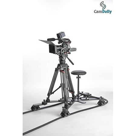 Fotodiox CamDolly Cinema System Only - The World's Most Flexible Camera Dolly and Slider (Best Cinema Camera In The World)