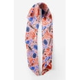 thumbnail image 2 of Bimba Pink Tree & Fox Folk Art Printed Pure Silk Scarf For Hair Neck Head Bandanas For Women 40 x 40 Inches, 2 of 6