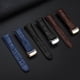 thumbnail image 4 of Correa de reloj MAURICE LACROIX Eliros de piel de vaca suave de 20 a 22 mm con hebilla plegable, correa de piel auténtica negra, marrón y azul, accesorios para hombre, 4 of 5