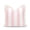 Blush Pink Stripe 20"x20", variant on Hofdeco Premium Fall Coastal Patio Indoor Outdoor Pillow Cover Only, 20"x20" Water Repellent for Backyard, Couch, Neutral Tan Stripe Fringe