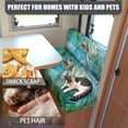 thumbnail image 5 of XYZCANDO Tropical Sea Turtle Camper Cushion Covers Easy to Install RV Dinette Seat Covers, Waterproof, Suitable for Couch Loveseat, 5 of 7
