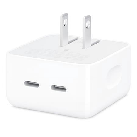 UPC: 0194253299738 | 35W Dual USB-C Port Compact Power Adapter