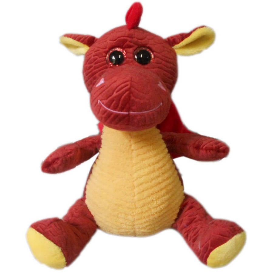 red dragon soft toy