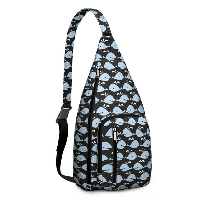 Sac à Dos à Bandoulière Spécial Semaine du Requin - Impression Éducative de Multiples Espèces de Requins