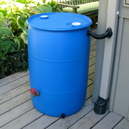 EarthMinded DIY Rain Barrel Diverter and Parts (Best Rain Barrel Diverter)