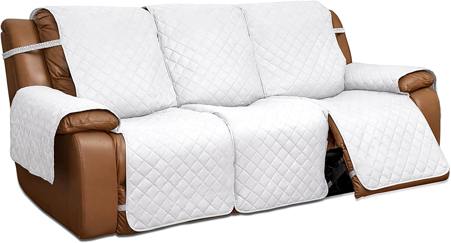 EasyGoing Recliner Sofa Cover, Reversible Couch Cover for 3 Seat